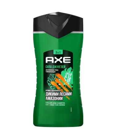 Axe Shower gel 3B1 "Power of the Jungle" 250 ml - Buy Online on GoSupps.com