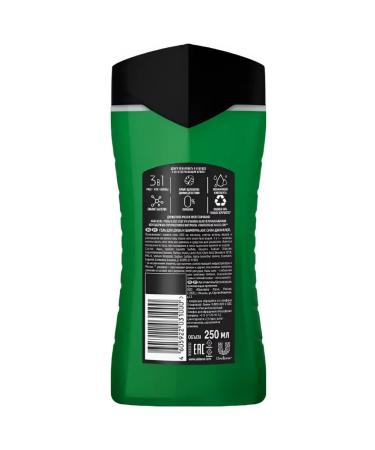 Axe Shower gel 3B1 "Power of the Jungle" 250 ml - Buy Online on GoSupps.com
