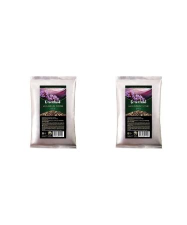 Greenfield Leaf tea "Mountain Thyme" black with thyme 250 g - 2pcs