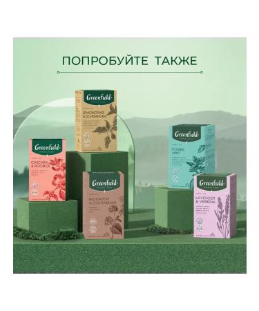 Greenfield TeaNatural Tisane "Matcha & Orrange Leaf" Green 20 p - 4pcs - Buy Online on GoSupps.com