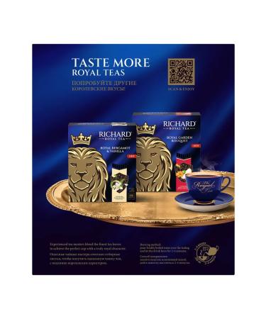 Richard Tea "Royal Legend of Africa" Black 100 bags in KO - 3pcs - Buy Online on GoSupps.com