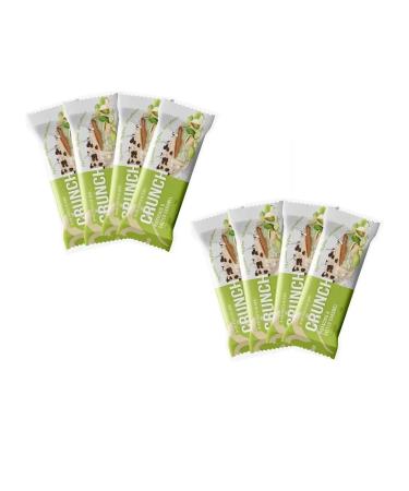 BootyBar Crunch Protein Bar 8 Pieces 60g Pistachio with Salted Caramel