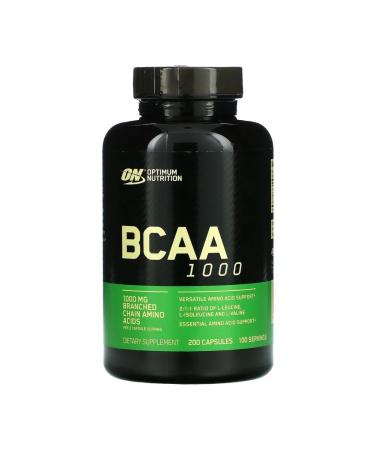 Optimum Nutrition BCAAA EXTRECTIONAL AMINOCHICES BCAA 1000 200 caps