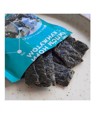 Tamaki Nori chips with pressed sesame seeds 7 g 10 pcs - Buy Online on GoSupps.com
