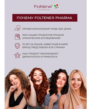 FOLTENE Pharma Hard hair shampoo from dandruff and peeling Foltene - Buy Online on GoSupps.com