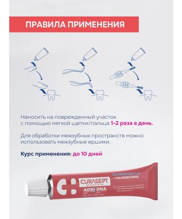 Gel for gums Sunny curasept Ads Dna Relief Pro - Buy Online on GoSupps.com