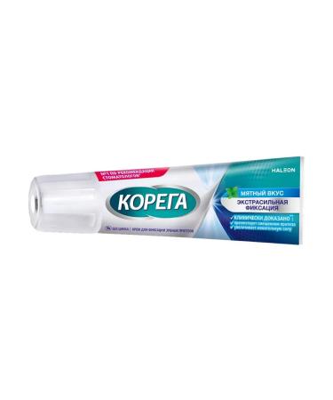 Korega Cream for fixing dentures 40g mint - Buy Online on GoSupps.com