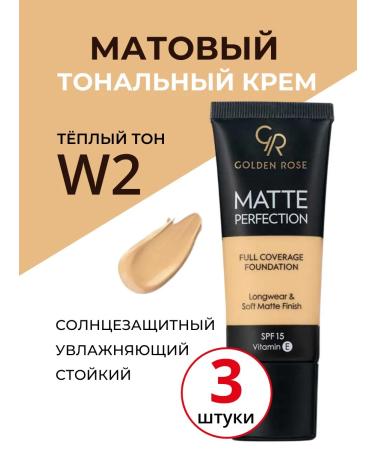 Golden Rose Mating warm tonal cream of non -notified Foundation W02