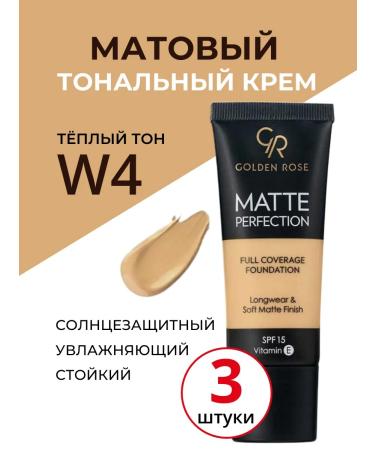 Golden Rose Mating warm tonal cream Light Matte Foundation W04