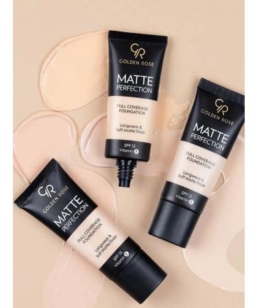 Golden Rose Mating neutral foundation Matte Foundation N07 - Buy Online on GoSupps.com