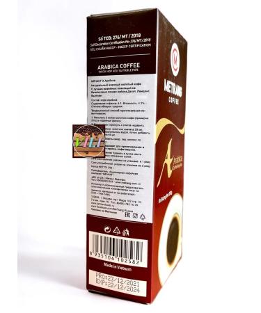 Me Trang Ground Coffee "Arabica" 2pcs of 250 grams - Buy Online on GoSupps.com
