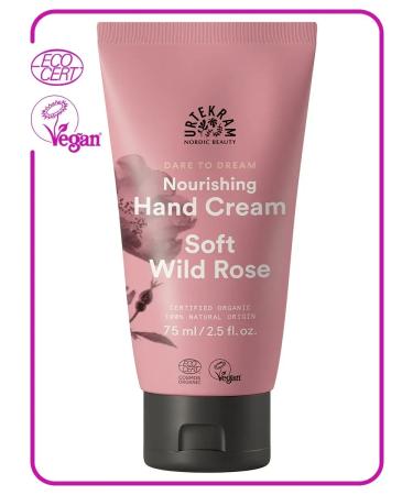 Urtekram Organic hand cream Wild rose 75 ml
