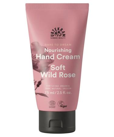 Urtekram Organic hand cream Wild rose 75 ml - Buy Online on GoSupps.com