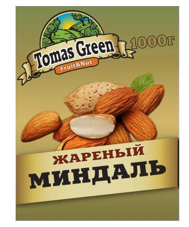 Thomas Green Almonds fried dry roasting 1kg nuts - Buy Online on GoSupps.com