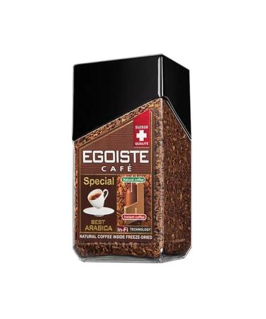 Ground coffee in the soluble Egoiste Special