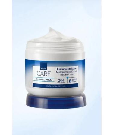 AVON Cream with glycerin almond milk and vitamin E