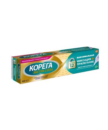 Korega Cream for fixing dentures Soft-grinding 40g - Buy Online on GoSupps.com