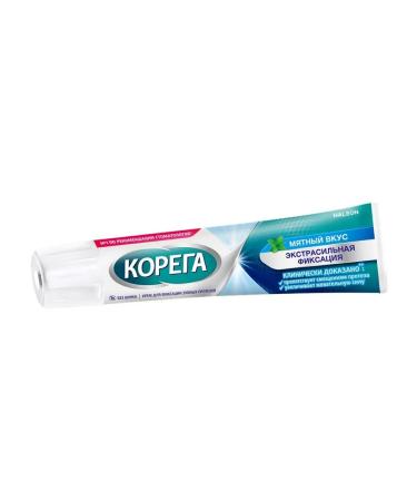Korega Cream for fixing dentures mint 70g - Buy Online on GoSupps.com
