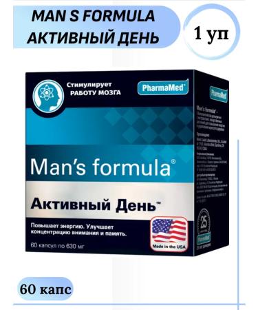 Men's formula Men-s formula Active day 60 caps