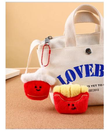 Soft toy Food Party Fri with a drink suspension - Buy Online on GoSupps.com