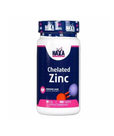 Haya Labs CHELTED CHINTED ZINC 30 mg 100 table