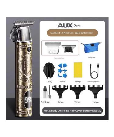 A car for a haircut with a LCD display and a nozzle-jacket