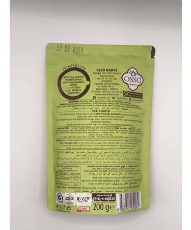 Turkish ground coffee with milk 200 g - Buy Online on GoSupps.com