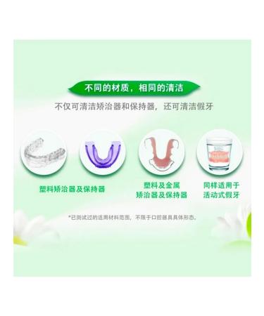 Polijing denture cleaning tablets 120 pcs - Buy Online on GoSupps.com