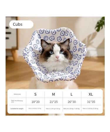 Collar for cats and dog-blue l adjustable