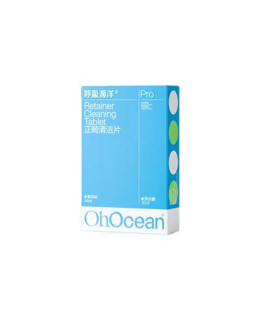 Tablets for cleaning orthodontic devices 30pcs blue