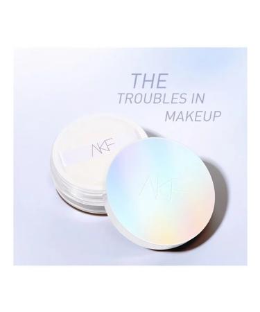 Akf light crumbly powder 10g-02 transparent shimmer - Buy Online on GoSupps.com