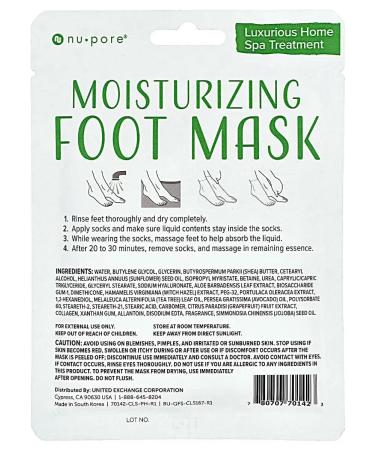 Moisturizing foot mask 1 pair - Buy Online on GoSupps.com