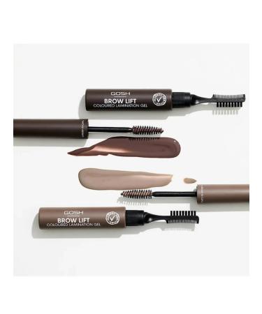 GOSH Laminating eyebrow gel 001 Grey Brown - Buy Online on GoSupps.com