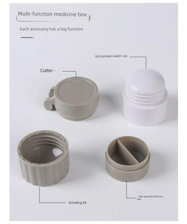 12 ml feed with a small hole and a 4-in-1 grinder - Buy Online on GoSupps.com