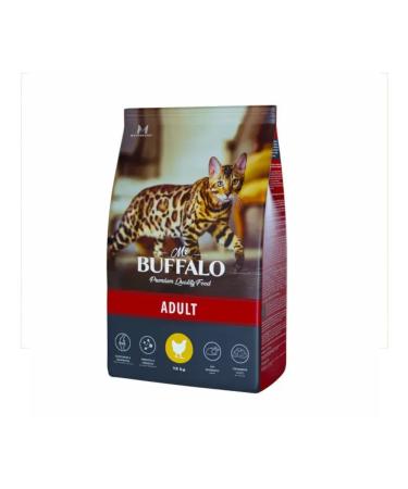 Mr BUFFALO Dry food for cats with chicken 10 kg