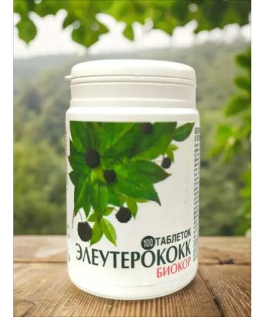 biocor Eleutherococcus 100 pcs. pills - Buy Online on GoSupps.com