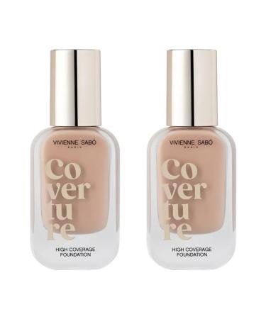 VIVIENNE SABO CoverTure tonal cream tone 01 6 30 ml 2 pcs