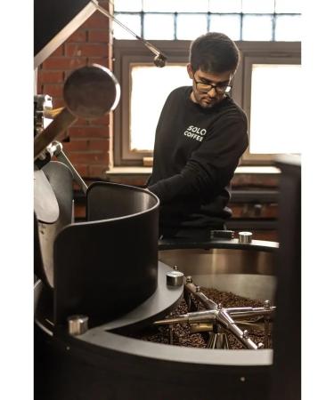 Solo Coffee Coffee in the grains of Ethiopia Irgachif 1 kg fresh fry - Buy Online on GoSupps.com