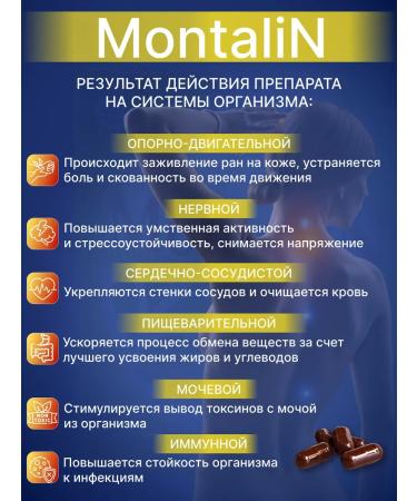 Medication for joints and ligaments Montalin capsule - Buy Online on GoSupps.com