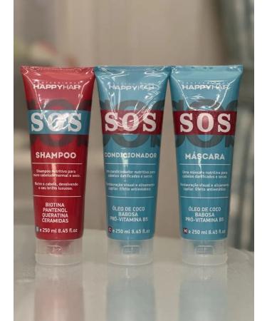 KeratinBotoxShop Salusfant SOS shampoo air conditioning and hair mask
