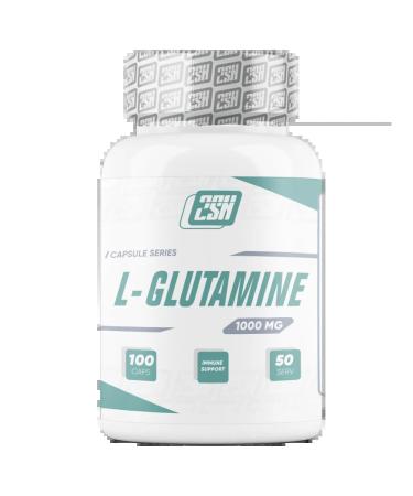 2SN Glutamine amino acid glutamine 1000mg 100 capsules