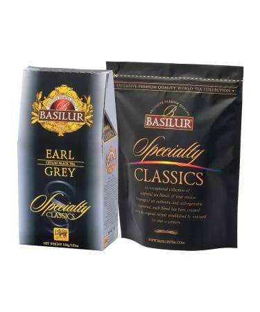 Basilur Tea chosen classics Erl Gray Black 100g - Buy Online on GoSupps.com