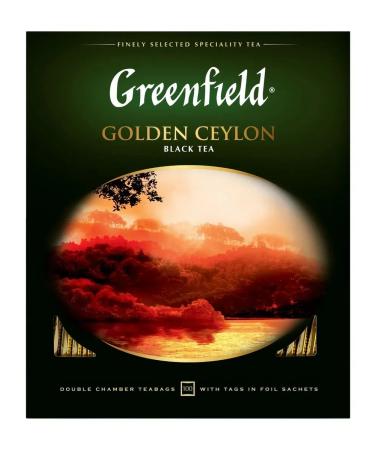 Greenfield Golden Ceylon tea black (2g x 100pcs) 200g