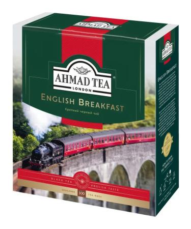 Ahmad Tea Tea English Breakfast Black (2g x 100pc) 200g - Buy Online on GoSupps.com