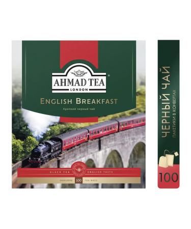 Ahmad Tea Tea English Breakfast Black (2g x 100pc) 200g - Buy Online on GoSupps.com