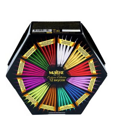 Maitre de The Gift Assortment Exclusive Collection 12 tastes 120g - Buy Online on GoSupps.com