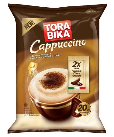 ToraBika CAPPUCUNO coffee is soluble (25.5 g x 20pcs) 510g
