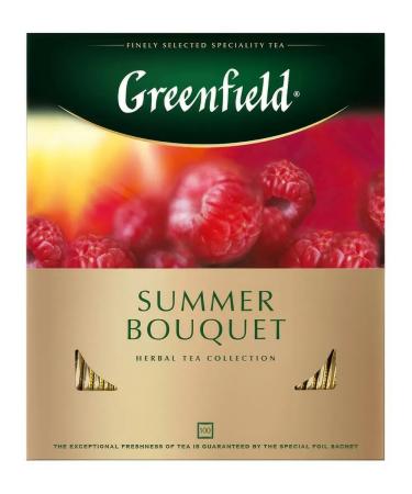 Greenfield Tea Summer Bouquet Herbal (2g x 100pcs) 200g