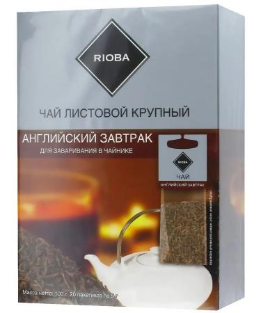 RIOBA Tea black English breakfast (5GX20pc) 100g