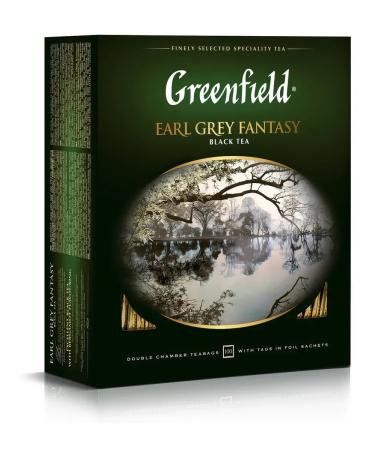 Greenfield Earl Grey Fantasy Tea (2g x 100pcs) 200g - Buy Online on GoSupps.com
